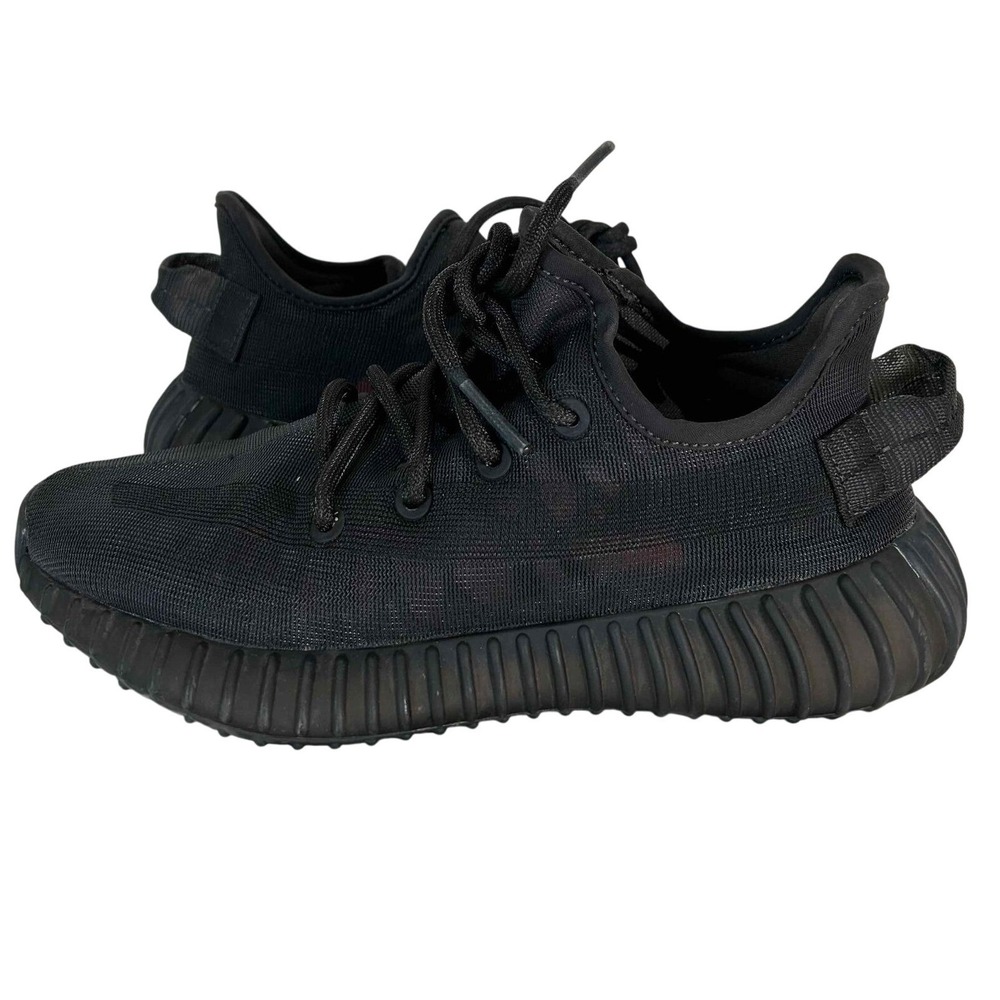 Adidas Yeezy Boost 350 V2 Mono Black GX3791 Mens 4.5 Womens 5.5 Sneakers